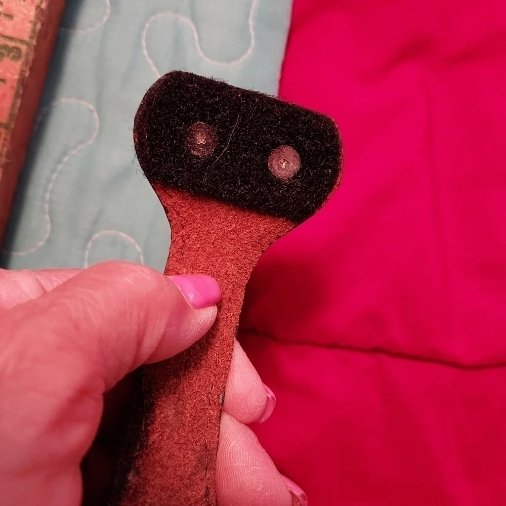 Xsmall leather phone case clip on